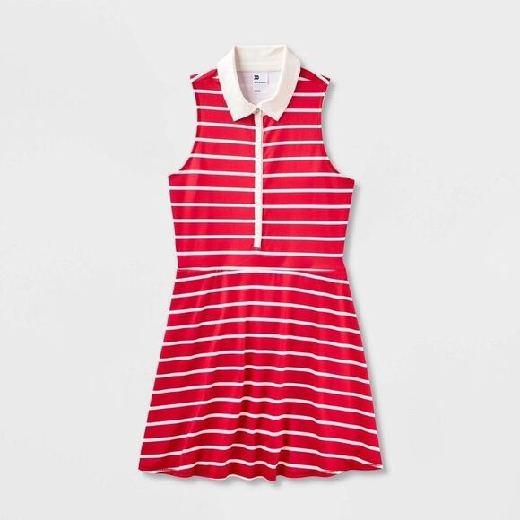 all in motion Dresses & Skirts - All In Motion - Women's Knit Polo Active Dress - All In Motion Red Red XS NWT